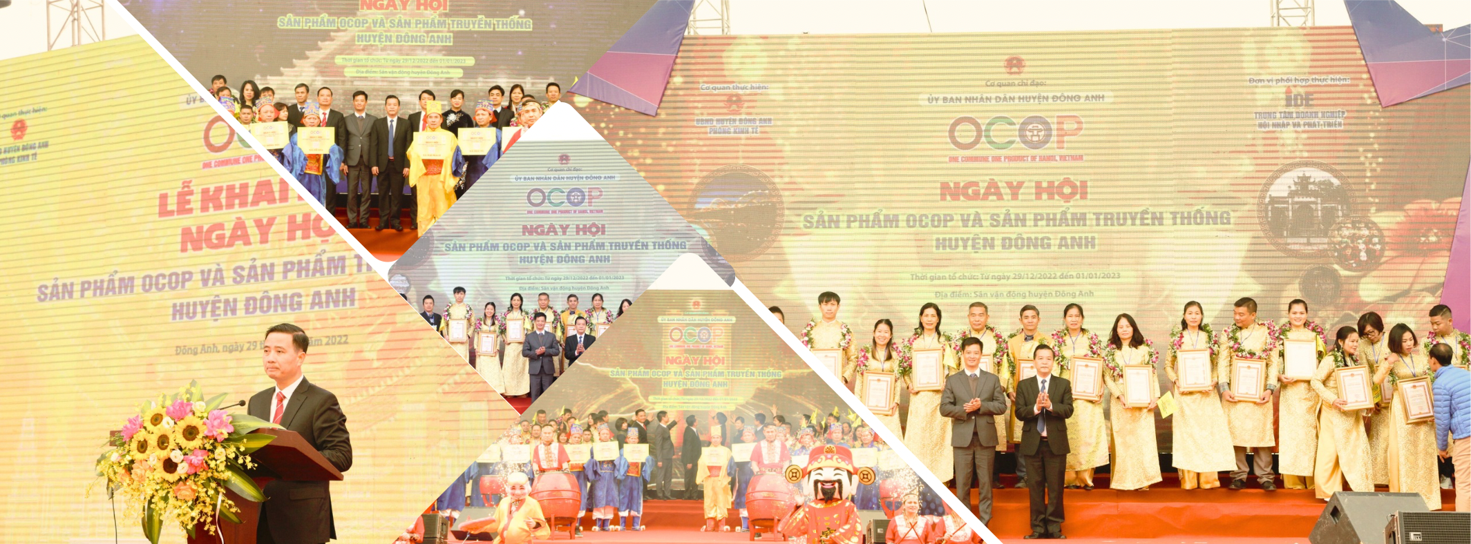 Tổ chức hội chợ triển lãm và sự kiện banner