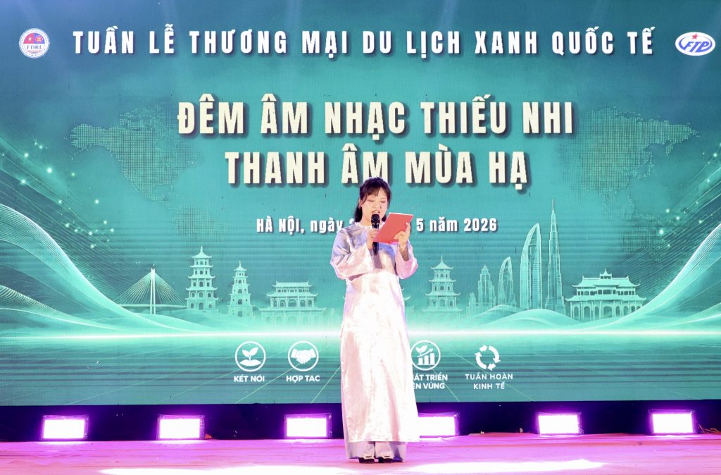 Khai mạc đêm nhạc thiếu nhi "Thanh Âm Mùa Hạ" tại SUMMER FEST 2026 (Nguồn: Công ty cổ phần hội chợ và xúc tiến thương mại FTP)