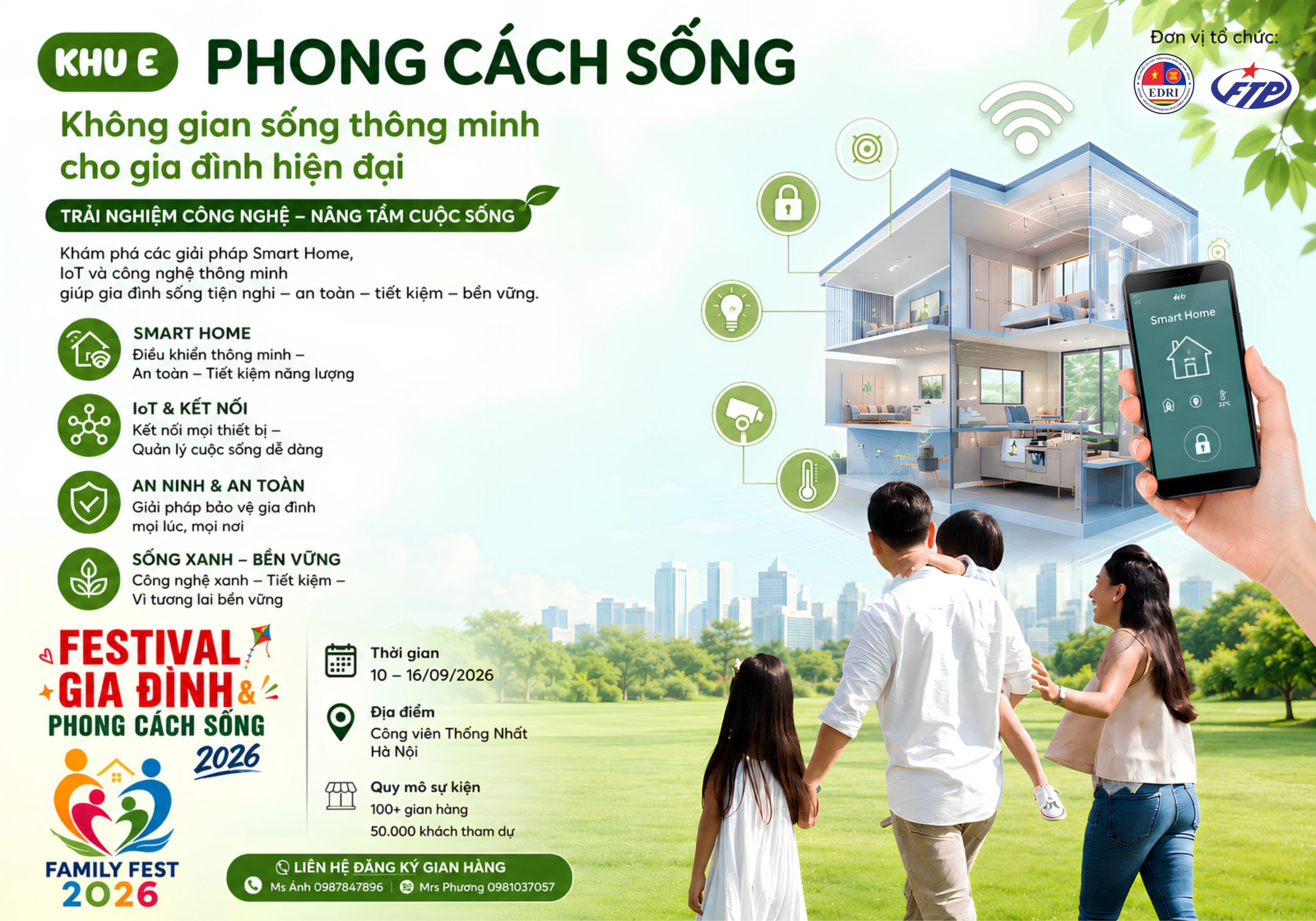 Xu hướng không gian sống thông minh cho gia đình hiện đại