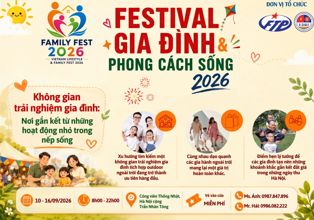 Không gian trải nghiệm gia đình