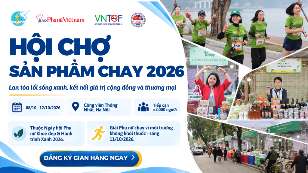 HỘI CHỢ SẢN PHẨM CHAY 2026