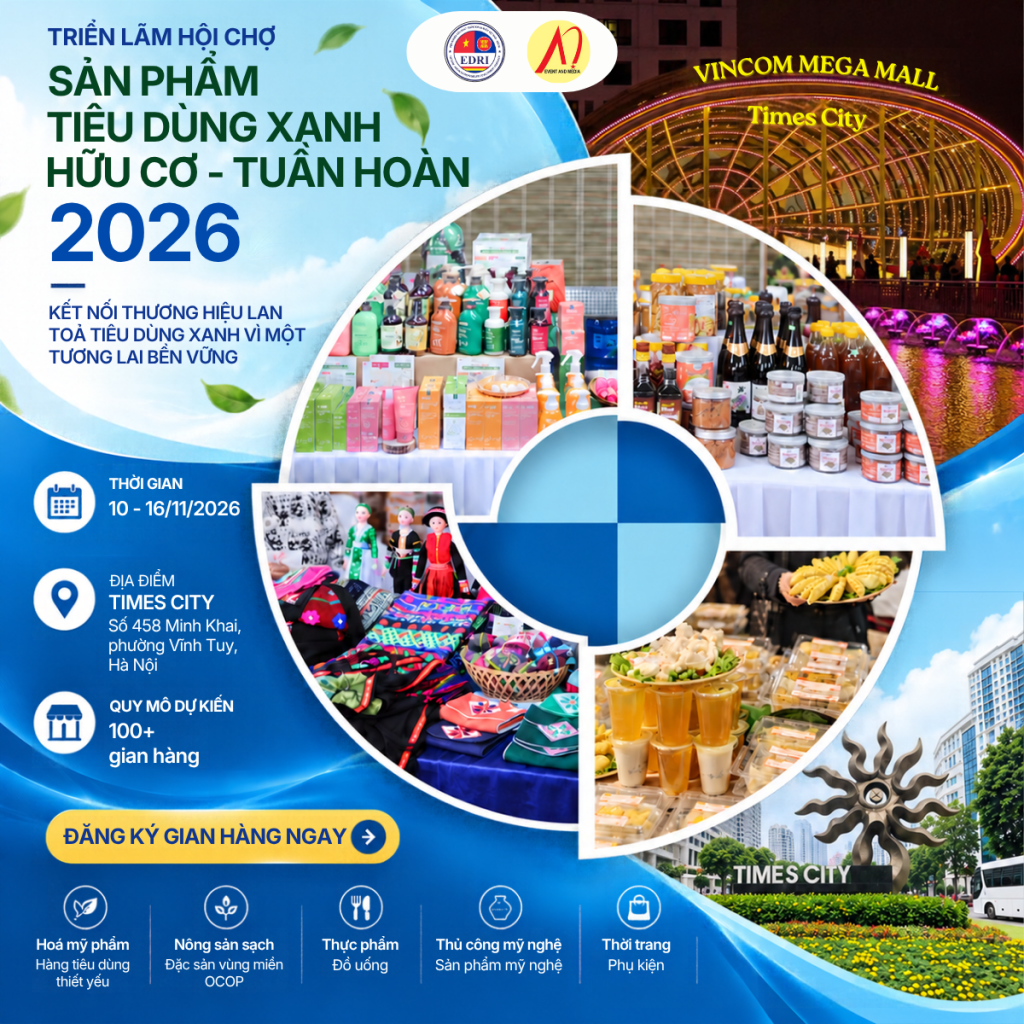 Mở đăng ký gian hàng Times City – Cơ hội quảng bá thương hiệu và mở rộng thị trường

